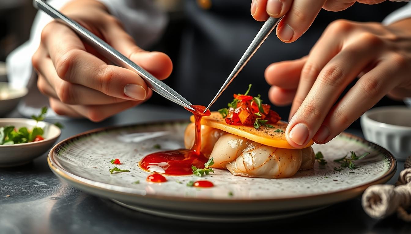 Fresh seasonal cooking dish